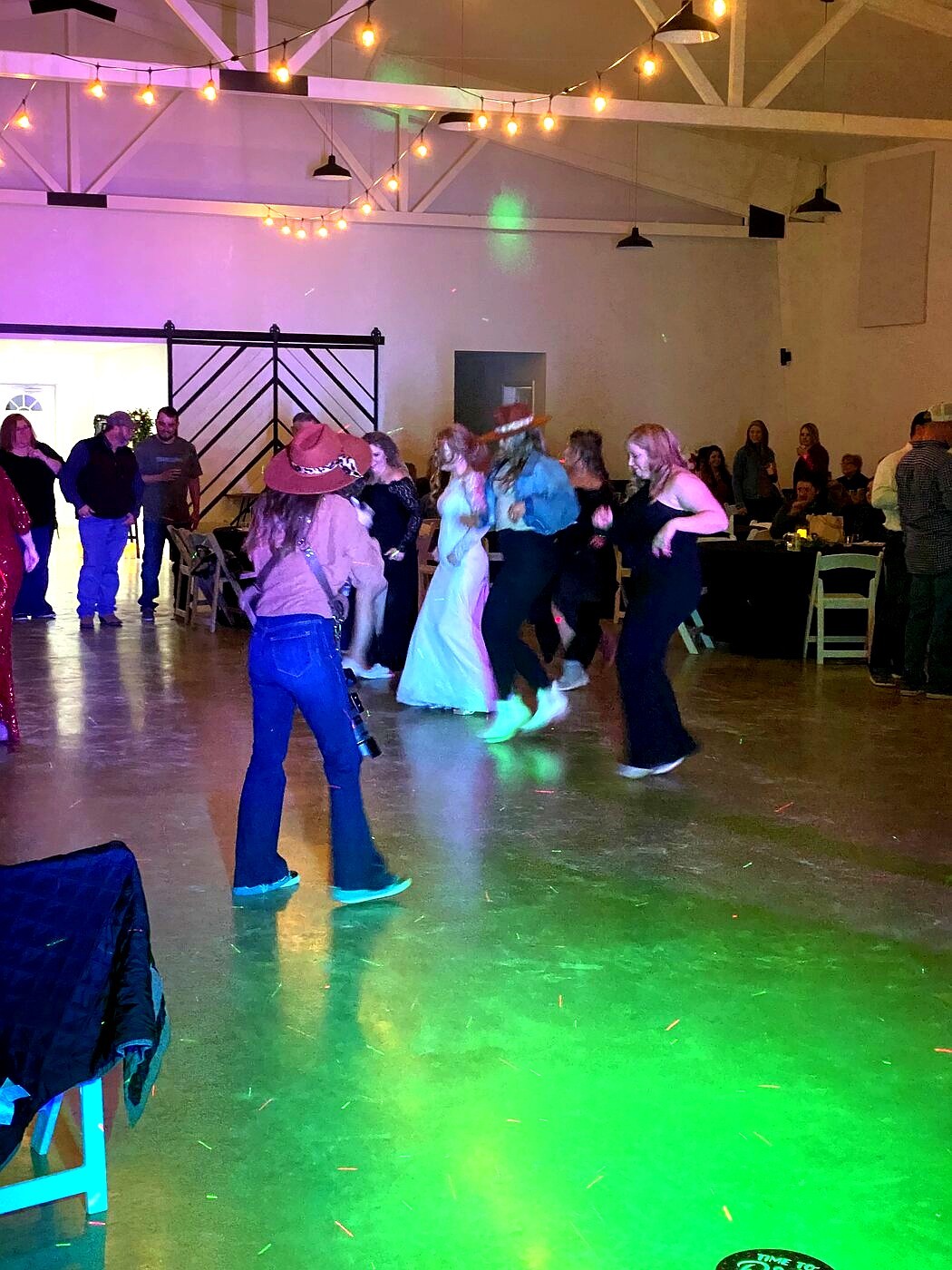 DJ booth setup at Amarillo event